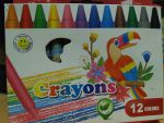 Мелки пластиковые "Crayons" 12 colors