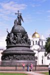 Памятник Тысячелетие России на территории Новгородского кремля