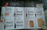 информационный буклет с информацией о ножах и количестве необходимых наклеек