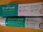 Упаковка зубной пасты EcoFresh Prophylactic Ecofusion UNICE
