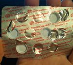 Блистер с таблетками препарата Полиоксидоний