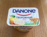 Продукт творожный Danone (внешний вид)