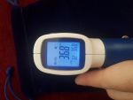 Измерили температуру термометром sensitec
