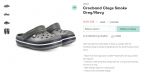 Сабо Crocband Clogs Smoke Grey/Navy