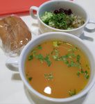 Постный гороховый суп из теремка