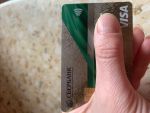 Вот такая выглядит моя кредитная карта VISA Gold
