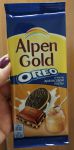 Шоколад Alpen Gold Oreo с арахисовой пастой