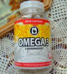 Внешний вид упаковки Omega 3 Atech nutrition