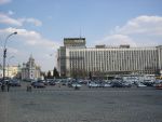 На месте гостиницы "Россия" теперь парк Зарядье