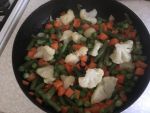 Овощи на сковороде