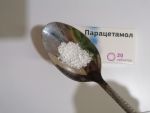 измельченная таблетка Парацетамола для детей
