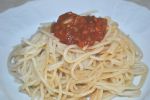 Спагетти с соусом из пасты
