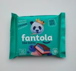 Шоколад Fantola со вкусом "голубая малина" - внешний вид упаковки