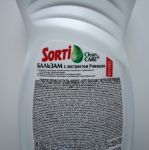 Состав и обещания производителя жидкости для мытья посуды Sorti с ромашкой