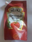 Упаковка кетчупа Heinz (лицевая сторона).