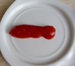 кетчуп с кусочками чеснока