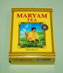 Черный листовой чай Maryam "Broken" - внешний вид коробочки