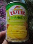 Ананасы консервированные кольцами "Lutik" в сиропе