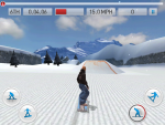 Игра Fresh Tracks Snowboarding для iPad - заезжаем на трамплин