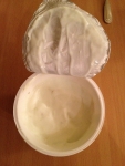 Консистенция йогурта (Vilvi с крыжовником)