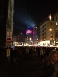 Центральная улица Вены в Новый год