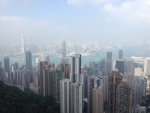 Вид с пика Виктории в Гонконге