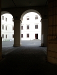 Внутри замка Братиславский Град