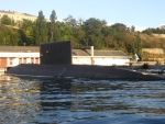 Подводная лодка в Севастопольской бухте