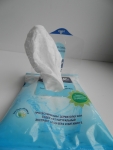 Влажные салфетки Kleenex Aqua - открытая упаковка