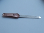 Пилка для ногтей металлическая Zinger Classic FB-40-5-BR