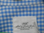 Женская рубашка H&M L.O.G.G. - бирка