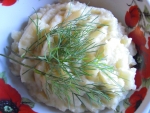 Пюре из молодой картошки со сливочным маслом "Башкирское"