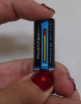 Батарейки пальчиковые Duracell Turbo max - уровень зарядки
