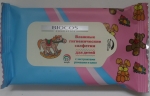 Влажные гигиенические салфетки Biocos детские - упаковка