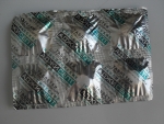 Таблетки для рассасывания "Аджисепт": упаковка из фольги