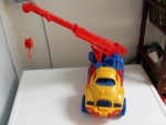 Детская игрушка Кран "Космический" НордПласт: как настоящий кран