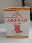 Чай черный байховый "Азерчай" с ароматом бергамота: упаковка