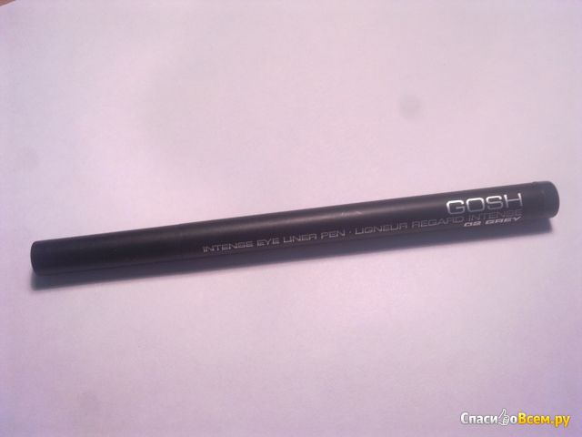 Подводка-фломастер "Intense Eye Liner Pen" GOSH оттенок 02 GREY