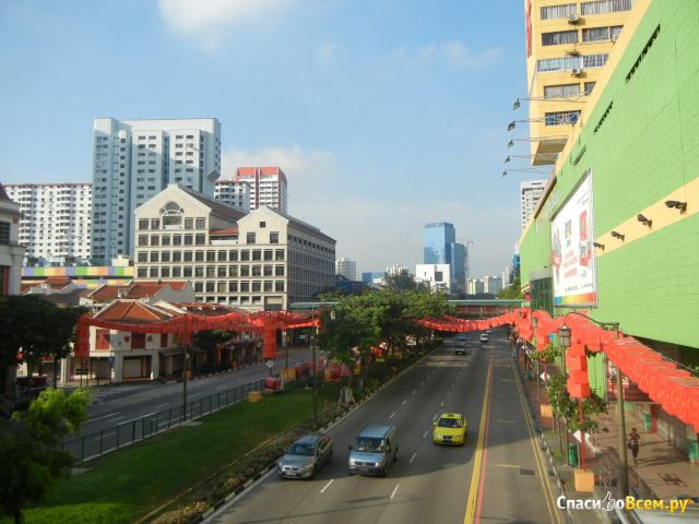Район Чайна-таун в Сингапуре
