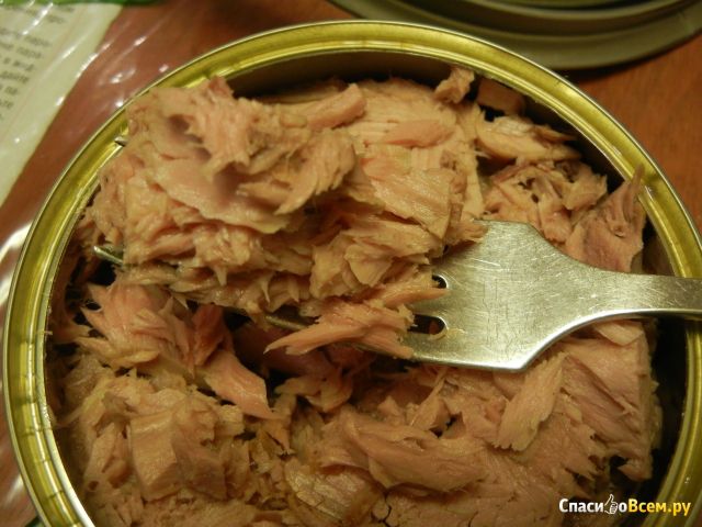 Рыбные консервы Iberica "Tuna in brine" тунец в собственном соку