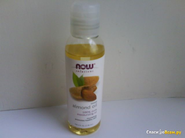 Миндальное масло Now Foods Solutions Sweet Almond Oil