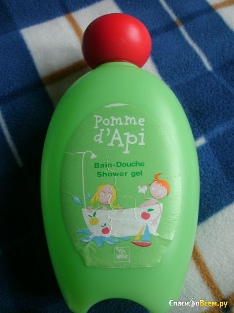 Детское средство для ванны и душа Pomme d'Api Yves Rocher