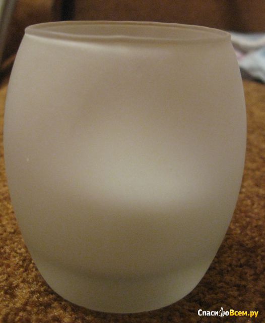 Декоративная светодиодная свеча в стакане ЭРА А13