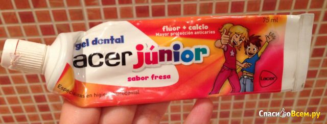 Детская зубная паста Lacer Junior от Lacer Oros