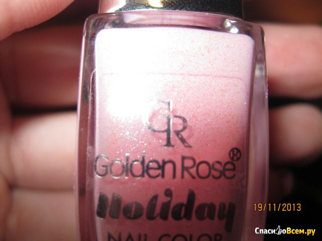 Лак для ногтей Golden Rose Holiday №63
