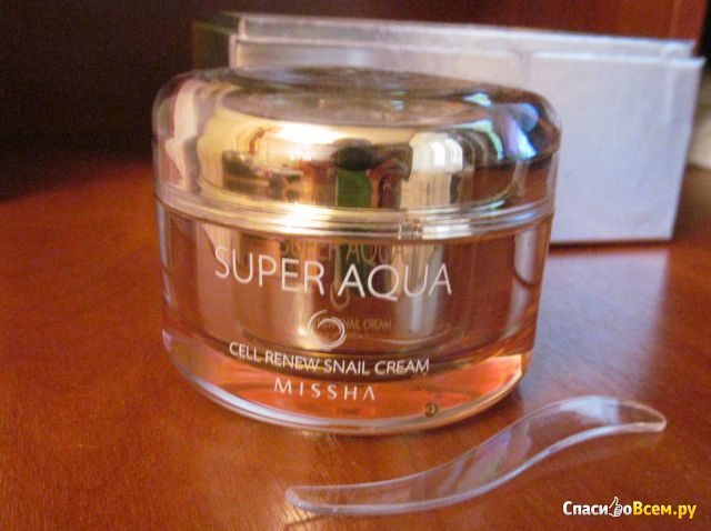 Регенерирующий крем для лица Missha Super Aqua Cell-Renew Snail Cream