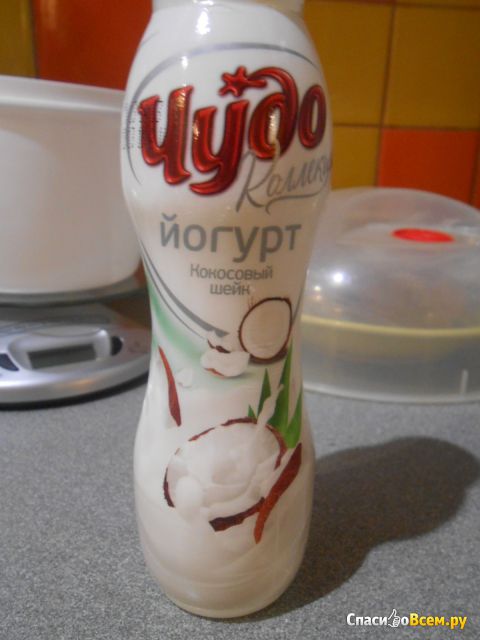 Йогурт питьевой Чудо "Кокосовый шейк"