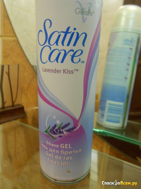 Гель для бритья Gillette Satin Care "Lavender Kiss"