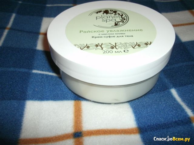 Крем-суфле для тела с маслом оливы Avon Planet Spa "Райское увлажнение"