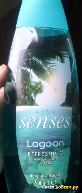 Гель для душа Avon Senses "Морская лагуна"